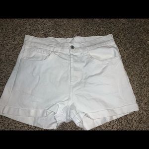 Brandy Melville (johnGalt) white jean shorts